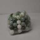 100Pcs Ball Pit Balls, Soft Plastic Ball Pit Balls for Kids, Phthalate & BPA Free, Crush Proof Plastic Play Balls, Assorted Colors Play Balls for Ball Pit, Play Tent, & Party Decorations (Green, Light Green, Beige, Dark Green)