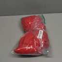 Gejoy Large Christmas Bow Decorations 24 x 16 Inch Door Hanging Giant Red Bows Wall Decor for Xmas Tree Topper Backdrop Baby Shower Wedding Room Decorations