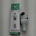 WESECUU Light Bulb Security Camera -5G& 2.4GHz WiFi 2K Security Cameras Wireless Outdoor Motion Detection and Alarm,Two-Way Talk,Color Night Vision,Human Detection, Bulb Camera Compatible with Alexa