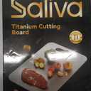 Saliva Titanium Cutting Board Set of 3,100% Pure Titanium Cutting Boards for Kitchen, 2025 New Double Sided Food-Grade Chopping Board for Cutting Meat Vegetable Fruit
