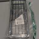 Moforoco Shower Caddy Shelf Organizer Rack, Self Adhesive Black Bathroom Shelves Basket, Home Farmhouse Wall Inside Organization and Storage Decor Rv Accessories, First Camper Apartment Essentials (Medium)