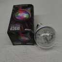 Feit Electric Multicolor Changing Disco Party LED Light Bulb, DISCO1/LED, A19, RGB, RGB Multicolor, 5.3" H x 3.15" D