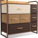 CubiCubi Dresser Organizer with 7 Drawer, Furniture Storage