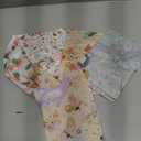 Sleeved Bib,5 Pack,Waterproof Shirt Bibs for Baby 3-24 Months Wipe Clean