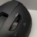 Bike Helmet, Helmets for Adults Men, Front and Back LED Lights Safe Certified MTB Road Bicycle Helmet with Adjustable Brim (L (59-61cm), Black)