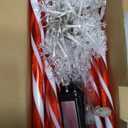 ElectricWise 10 in 1 Christmas Candy Cane Snowflake Lights with Stakes, 16 Inch 8 Modes Christmas Candy Cane Pathway Marker Lights with Timer for Xmas Walkway Yard Lawn Outdoor Decor(Red, White)