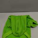 QWINEE Basic Dog Hoodie Sweatshirt Puppy Sweater Warm Cat Costumes Pet Clothes for Chihuahua Puppy Kitten Small Dogs, Green