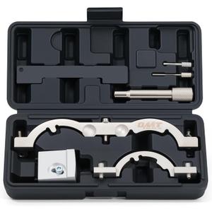 Orion Motor Tech Turbo Engine Timing Tool Kit, Camshaft Alignment and Locking Tool Set, Timing Belt Kit Compatible with 1.0L 1.2L 1.4L Chevy Cruze Vauxhall Opel More, 7pc Timing Chain Replacement Set (black)