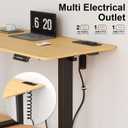 Drawer Outlet Kit, Recessed Furniture Power Strip - Clutter-Free Drawer Socket with USB-A, USB-C & (2) 12 amp AC Ports, 6.9FT Power Cord, Spring Cable, Clips and Screws Included, UL Listed