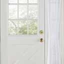 Stylemaster Elegance Sheer Voile Sidelight Panel, 30" x 72", White