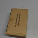 TAILI Sponge Holder with Strong Suction Cup, Dish Sponge Caddy Inside Sink Removable, Rustproof Aluminum for Sponges, Brushes, Stoppers and Scrapers - Black