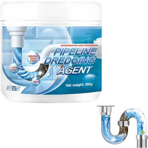 Sink Drain Hair Clog Remover Cleaner, Powerful Unclogging Sink Hair Cleaner, Bathroom Shower Pipeline Dredging Agent, Drain Opener for Kitchen (260g)