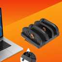 Charging Dock for Nintendo Switch 2 Joy-Con Controllers-4 in 1 Fast Charger Station, OmniCharge Design, LED Indicators & Overcharge Protection (Black)