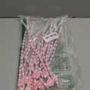 HOHOTIME 18Pcs Candy Cane Christmas Decorations, Pink White Straight Christmas Tree Picks Ornaments, Candy Cane Christmas Tree Decorations for Vase Garland Wreath DIY Craft Xmas Tree Topper Home Decor