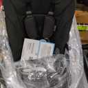 UPPAbaby RumbleSeat V3 Second Lower Seat - Compatible with Vista V2 and Vista V3 - All-Weather Seat + Magnetic Buckle Adapters Included - Declan (Oat Mlange/Silver Frame/Chestnut Leather)