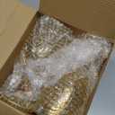 6 Pcs Plastic Goblets 7.5oz Vintage Goblet Plastic Wine Glasses Colored Retro Embossed Water Goblets for Wine Bar Juice Baby Shower Wedding Reception Grand Event Party (Amber)