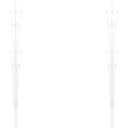 Balloon Column Stand Kit Set of 2 - Balloon Tower with Stand, Base, and Pole,Backdrop Decoration for Wedding, Baby Shower, Birthday Party, or Bachelorette Parties (No balloon) (Translucent)