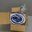 Bedsure GentleSoft Sherpa Fleece Throw Blanket Twin Size for Couch - Thick and Warm Throw for Women and Men, Soft Fuzzy Plush Twin Blanket for Winter, Slate Blue, 60x80 Inches