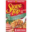 Stove Top Traditional Sage Stuffing Mix (6 oz Box) (EXP 02/10/27)
