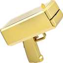 Money Gun Shooter with 200pcs Prop Red Green Paper for Christmas Make it Rain Prop Gun Xmas Party Toy Gun Toy Spray Gun for Christmas New Year Eve Clubs Fun Game Movies Party Supplies