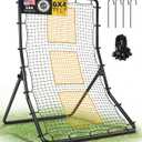 Heavy Duty Baseball Rebounder Net Fielding Trainer Softball Pitch Back Size: 6 x 4 ft