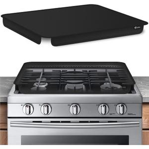 FLASLD Fireproof Gas Stove Burner Cover - Foldable Gas Stove Protector - Waterproof Anti Dust Stove Covers - Washable Stove Guard Top Protector - Easy Clean Gas Cover - 29.5" x 21"