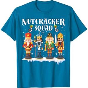 Nutcracker Squad Holiday Christmas Boy Girls Women Men Kids T-Shirt, 2XL