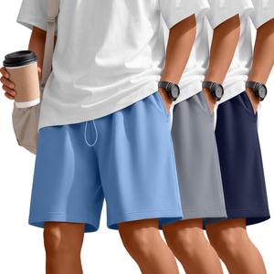 JoyMotion 3 Pack Boys Athletic Shorts, 3-Color, 7-8 Years