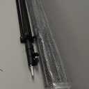 Photo Backdrop Stand, LCUIRC 10x8.5ft (WxH) Photo Background Banner Stand with 4 Crossbars, 8 Spring Clamps, 2 Sandbags, and Carrying Bag for Parties Events Decoration Advertising Display