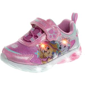 Nickelodeon Girl's Paw Patrol Light Up Laceless Shoes (Toddler/Little Girl) (Pink), Size 10 Toddler