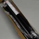 Black Shower Curtain Rod 31 to 80 Inch,1 Inch Diameter Adjustable Spring Tension Stainless Steel Telescoping Rod,Easy Install,No Rust