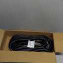 PLUGTUL 20AMP Extension Cord 50FT, NEMA 5-20 Heavy Duty Extension Cord, Lighted End, 12Gauge, SJTW, 20AMP 125V 2500W, Black