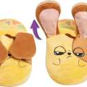 2 x Flipeez Slippers, Puppy, Medium, Youth Sizes 1-3.5