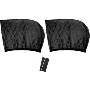 Buachois Car Window Mesh, Car Side Window Sunshade, Window Sun Visor Protector, Heat Protection Mesh Blind Window Sun Visor Protector Universal for Sedans Coupes(Rear Window)