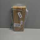 Paper Towel Holder Under Cabinet with 2 Hooks, Paper Towel Holder Wall Mount with Damping Effect, SelfAdhesive or Drilled Paper Roll Holders for Kitchen, Bathroom, RV(Gold)