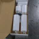 Raycare Flameless Candles Battery Operated with Remote Timer, Acrylic Flickering LED Pillar Candle for Valentine's Day, Home Decor, Gift for Family and Friend, White, Set of 5