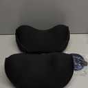 2Pcs Car Neck Pillow, Ultra Comfortable Neck Pillow for Driving, Soft Car Headrest Pillow Like Clouds, Make Your Driving More Comfortable, Suitable for Driving, Traveling (Black)