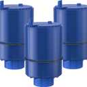 Fil-Fresh 3-Pack PURWater Filter Replacement for RF-9999 PURPLUS Faucet Water Filtration System, NSF Certified, Replace Mineral Core Faucet Mount Water Filter