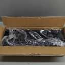 Ofiray-home Magnetic Fridge Shelf, 4-Pack Metal Strong Magnet Rack, Space Saving Spice Organizer, Utensil Holder, Fruit Potato Onion Storage Bins, Black Refrigerator Organizers and Storage