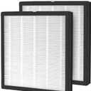 G3 Air Purifier Replacement Filter for AMEIFU, Compatible with AMEIFU G3 Sferf-30 (FXAP2W) For VEWIOR A3 For Tailulu HQZZ-260 3-IN-1 HEPA, 2 Pack