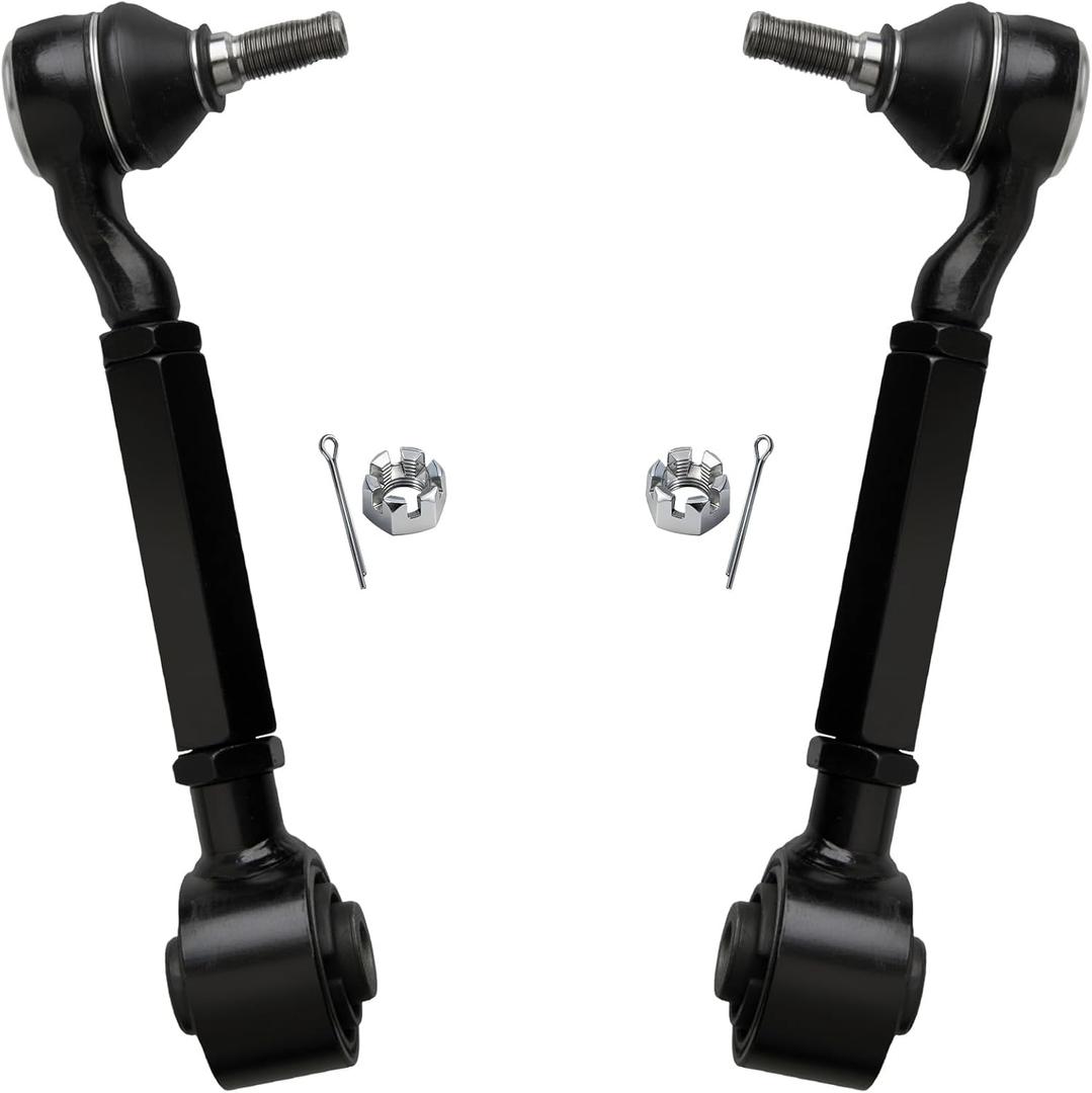 Rear Upper Control Arm and Ball Joint Assembly Compatible With 01-06 Acura MDX 04-08 TSX /03-07 Honda Accord 99-04 Odyssey 03-08 Pilot AUQDD K621873 x2 Left Right 2Pc Set Camber Arm Suspension