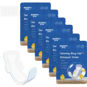 Waterproof Swimming Pads for Women, Skin Friendly Private Area Protection, Waterproof Private Patches, Dirt Prevention for Swimming, Daily Activities, Bathing, Spa & Water Sports