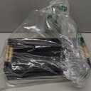 LotFancy Bathroom Decor Box, 2 Pack Toilet Tank Topper Basket, Wooden Bathroom Basket, Back of Toilet Storage Basket, Black Farmhouse Toilet Paper Holder