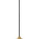 Modern Glass Pendant Light, E26 Hanging Light Fixture with Gold Metal Socket, Adjustable Cord Ceiling Lighting for Kitchen, Dining Room, and Bedroom (Pink)