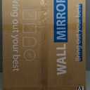 Homsion 24"X36" Oval LED Bathroom Mirror with Lights, Frameless Vanity LED Mirror for Bathroom with Beveled Edge, Backlit Anti-Fog, Dimmable, 3 Colors, Memory Function, Tempered Glass, Shatter-Proof