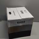 LEM Modular Motorcycle Helmets Fiberglass, Full Face Motorcycle Helmet Flip Up for Touring, DOT Certified, Release Sun Visor & Removable Comfort Liner, Lightweight Street Bike Helmet (Red/White,L)