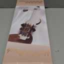 1200W Big Size Professional Hair Dryer Brush Blow Dryer Brush in One, 110v-220v Hot Air Straightener Brush for Smooth Frizz-Free Blowout, Fast Dry & Style (White & Rose Gold)