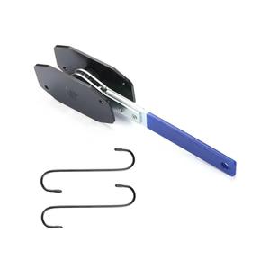 ITEFDTUTNE Brake Caliper Press Tool, Steel Heavy Duty Car Ratcheting Brake Caliper Piston Spreader Press Tool with 2 Hooks for Cars, SUVs and Light Trucks