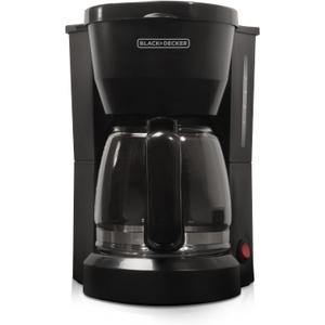 BLACK+DECKER 5-Cup Coffeemaker, DCM600B Black