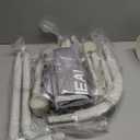 HOMEAL Bed Rail for Toddlers, 32in Foldable Baby Bed Rail Guard, Toddler Bed Rails with UShape Base, Breathable Mesh Bed Rail for Twin, Full, Queen, King Beds, Bed Rail for Baby, Grey